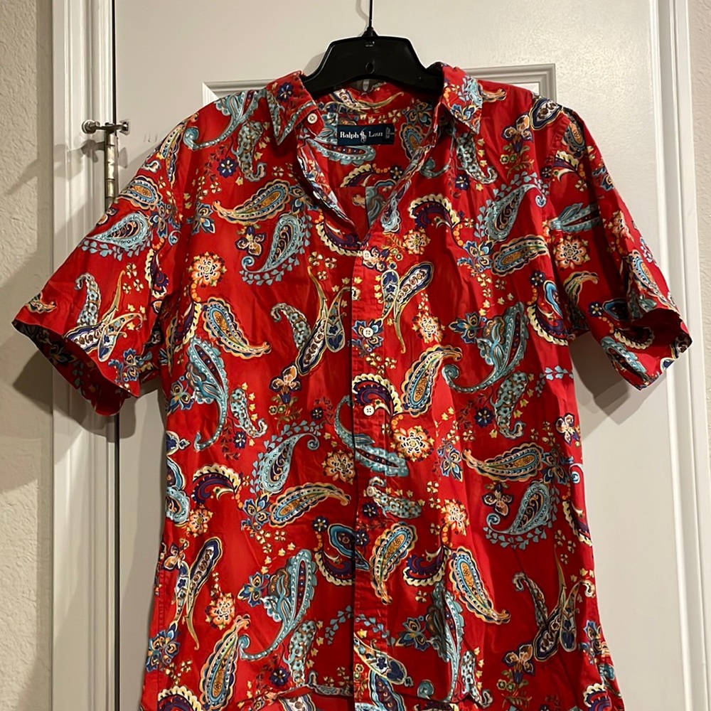Ralph Lauren Paisley button up